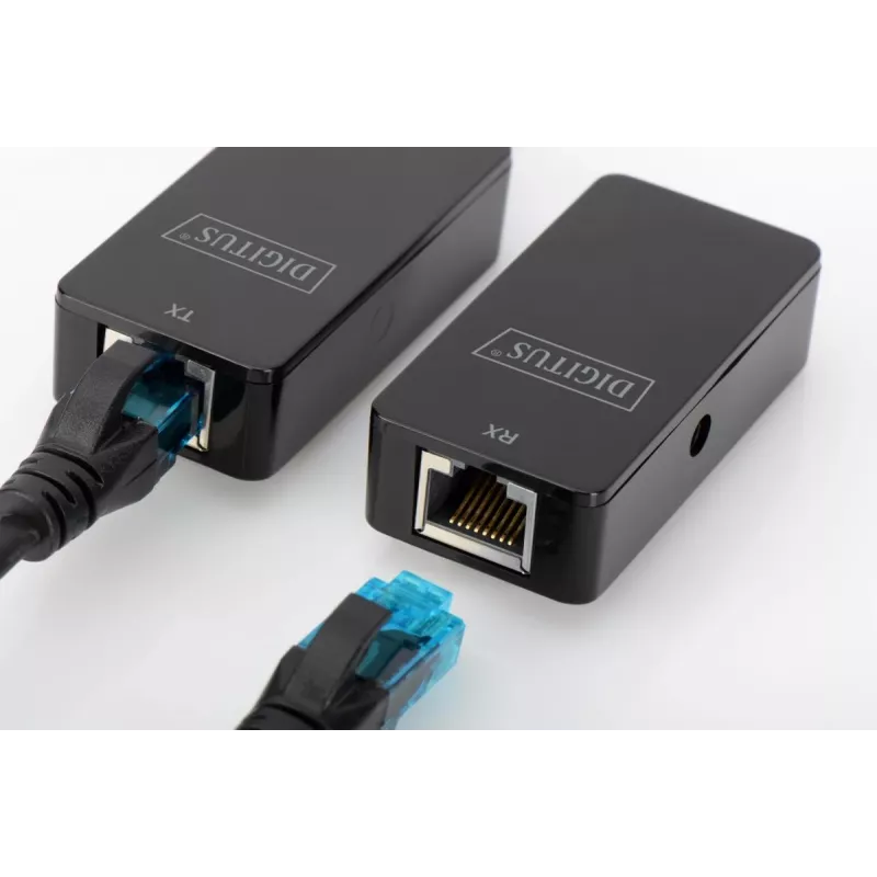 DIGITUS USB-Extender USB 2.0 zur Verwendung mit Cat5/5e/6-Kabel (UTP STP oder SFT) bis zu 50 m