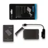 HDD/SSD-Gehäuse i-tec MySafe USB 3.0 Easy 2,5 Zoll externes Gehäuse schwarz