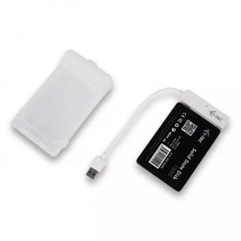 HDD/SSD-Gehäuse i-tec MySafe USB 3.0 Easy 2,5 Zoll Externes Gehäuse – Weiß