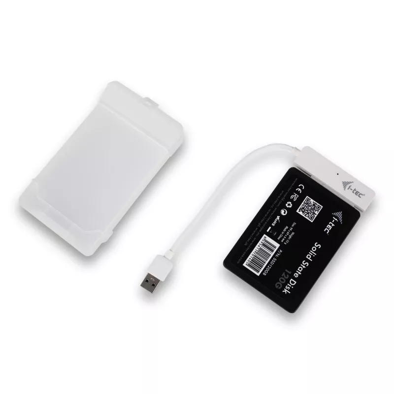 HDD/SSD-Gehäuse i-tec MySafe USB 3.0 Easy 2,5 Zoll Externes Gehäuse – Weiß