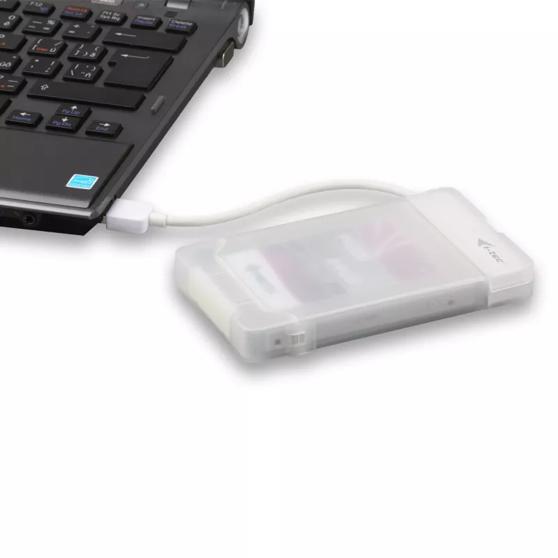 HDD/SSD-Gehäuse i-tec MySafe USB 3.0 Easy 2,5 Zoll Externes Gehäuse – Weiß