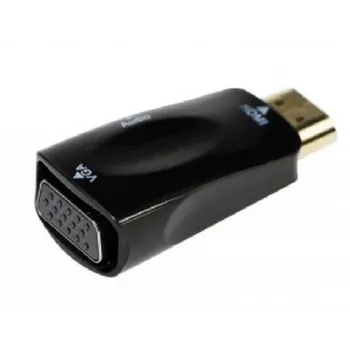 Gembird A-HDMI-VGA-02 Kabel-Adapter VGA D-Sub Schwarz