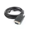 GEMBIRD HDMI auf VGA und Audio Adapterkabel, Einzelanschluss, 1,8 m - Schwarz