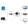 GEMBIRD HDMI auf VGA und Audio Adapterkabel, Einzelanschluss, 1,8 m - Schwarz