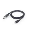 GEMBIRD USB-auf-Apple-Lightning-Sync- und Ladekabel, 2m - Schwarz