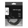 USB-Kabel Gembird CCP-USB3-AMCM-6 USB 3.2 Gen 1 (USB-C auf USB-A) 1,8 m Schwarz