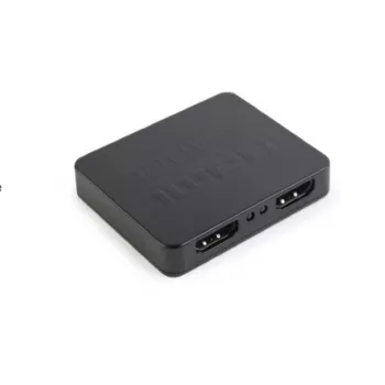 HDMI-Videosplitter GEMBIRD DSP-2PH4-03 — 2x HDMI-Ausgänge, bis zu 3840×2160, 225 MHz Bandbreite, HDCP, 5 V DC, schwarz
