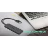 i-tec Advance USB-C schlank Passive HUB 4 Port