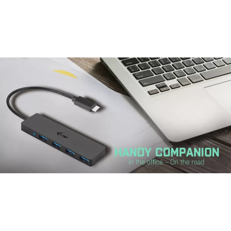 i-tec Advance USB-C schlank Passive HUB 4 Port