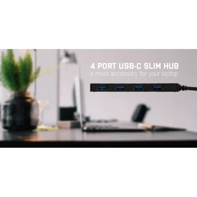 i-tec Advance USB-C schlank Passive HUB 4 Port