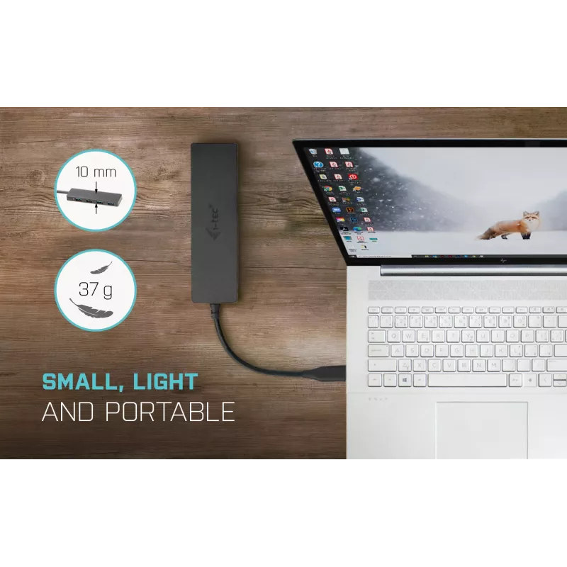 i-tec Advance USB-C schlank Passive HUB 4 Port