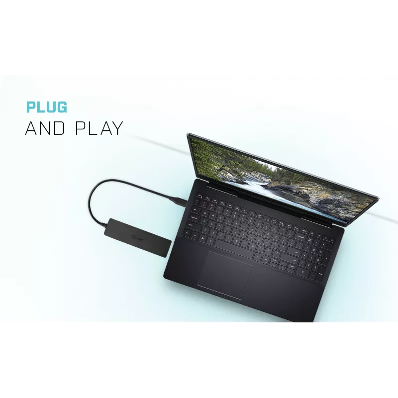 i-tec Advance USB-C schlank Passive HUB 4 Port
