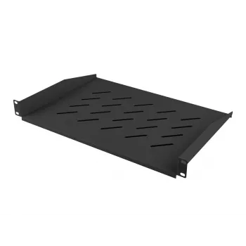 Rack shelf LANBERG AK-1008-B 1U 19 Zoll Tiefe 315 mm Breite 482.6 mm Höhe 44.5 mm schwarz max. Belastung 25 kg