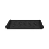 Rack shelf LANBERG AK-1008-B 1U 19 Zoll Tiefe 315 mm Breite 482.6 mm Höhe 44.5 mm schwarz max. Belastung 25 kg