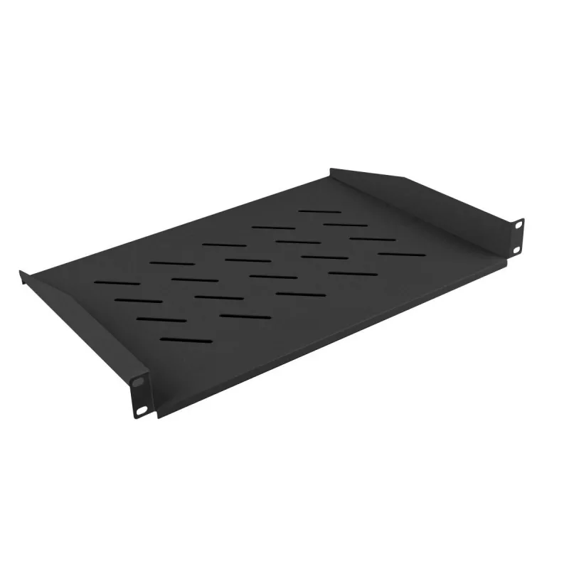 Rack shelf LANBERG AK-1008-B 1U 19 Zoll Tiefe 315 mm Breite 482.6 mm Höhe 44.5 mm schwarz max. Belastung 25 kg
