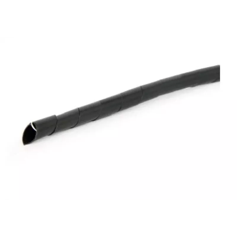 GEMBIRD 12mm Spiral-Kabelschlauch, 10 m – Schwarz