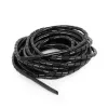 GEMBIRD 12mm Spiral-Kabelschlauch, 10 m – Schwarz