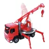 LENA GIGA TRUCKS Feuerwehrkranwagen Arocs, Kranwagenmodell, 3 Jahr(e), Schwarz, Grau, Rot