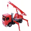 LENA GIGA TRUCKS Feuerwehrkranwagen Arocs, Kranwagenmodell, 3 Jahr(e), Schwarz, Grau, Rot