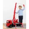 LENA GIGA TRUCKS Feuerwehrkranwagen Arocs, Kranwagenmodell, 3 Jahr(e), Schwarz, Grau, Rot