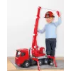 LENA GIGA TRUCKS Feuerwehrkranwagen Arocs, Kranwagenmodell, 3 Jahr(e), Schwarz, Grau, Rot
