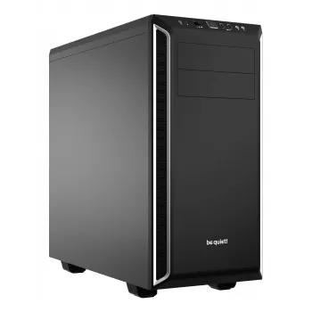 be quiet Pure Base 600 Midi Tower Schwarz, Silber