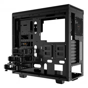 be quiet Pure Base 600 Midi Tower Schwarz, Silber
