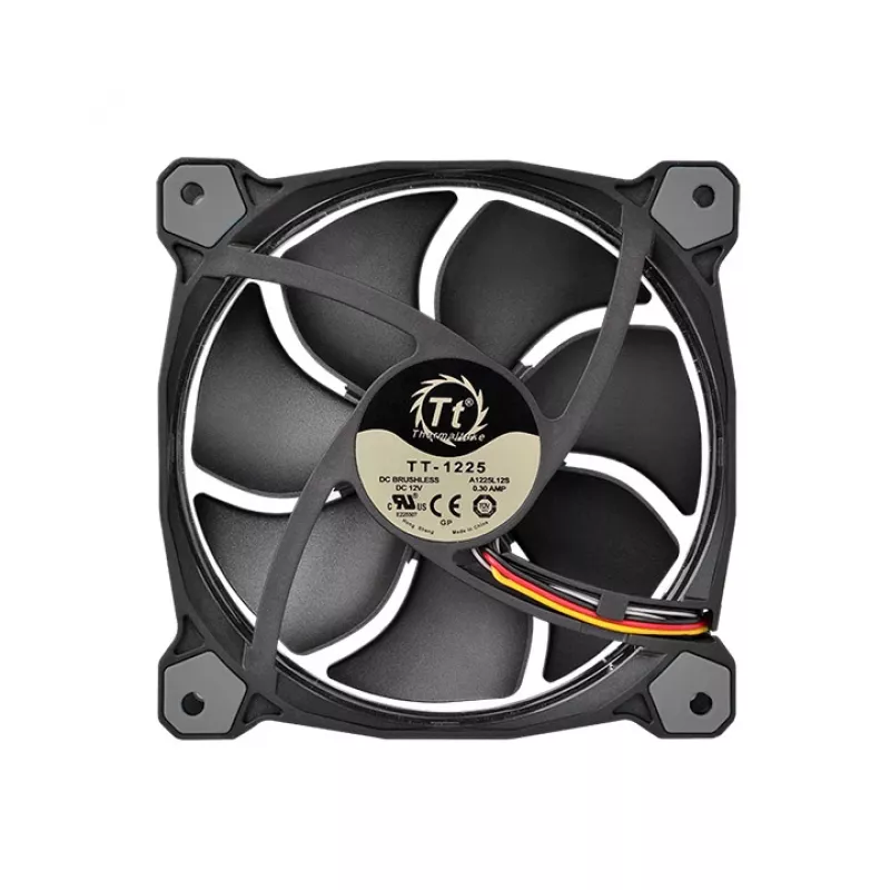 THERMALTAKE Riing 12 LED RGB 256 Colors High Static Pressure LED Radiator Fan (3 Fan Pack)