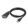 GEMBIRD USB auf DB9M RS232 PL2303TA Konverter schwarz - 1,5 m