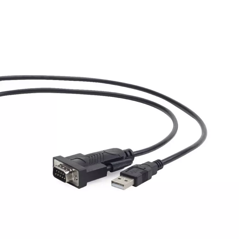 GEMBIRD USB auf DB9M RS232 PL2303TA Konverter schwarz - 1,5 m