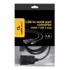 GEMBIRD USB auf DB9M RS232 PL2303TA Konverter schwarz - 1,5 m