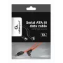 GEMBIRD SATA III Datenkabel mit 90-Grad-gewinkeltem Anschluss, 50 cm – Metallklammern