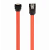 GEMBIRD SATA III Datenkabel mit 90-Grad-gewinkeltem Anschluss, 50 cm – Metallklammern