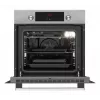 Einbau-Elektrobackofen AMICA EB7541D Fine, 65 L, Dampfreinigung, Umluft, Grill, Edelstahl