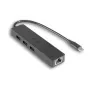 i-tec Advance USB-C schlank Passiver HUB 3 Port + Gigabit Ethernet Adapter
