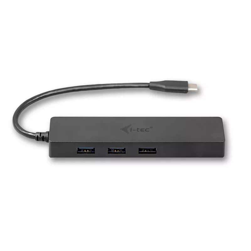 i-tec Advance USB-C schlank Passiver HUB 3 Port + Gigabit Ethernet Adapter