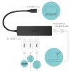 i-tec Advance USB-C schlank Passiver HUB 3 Port + Gigabit Ethernet Adapter