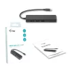 i-tec Advance USB-C schlank Passiver HUB 3 Port + Gigabit Ethernet Adapter