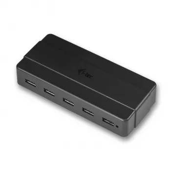 i-tec USB 3.0 Charging HUB 7 Port Power Adapter USB 3.2 Gen 1 Type-B
