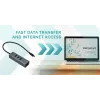 i-tec Metal USB-C HUB 3 Port + Gigabit Ethernet Adapter