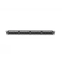Patchpanel 1U LANBERG PPU5-1024-B – 24-Port CAT5e, Metall, Schwarz, 445×32,5×44,5 mm