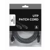 GEMBIRD Patch Kabel - CAT6 - UTP - 5m - Schwarz