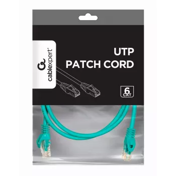 GEMBIRD Patch Kabel - CAT6 - UTP - 1m - Grün