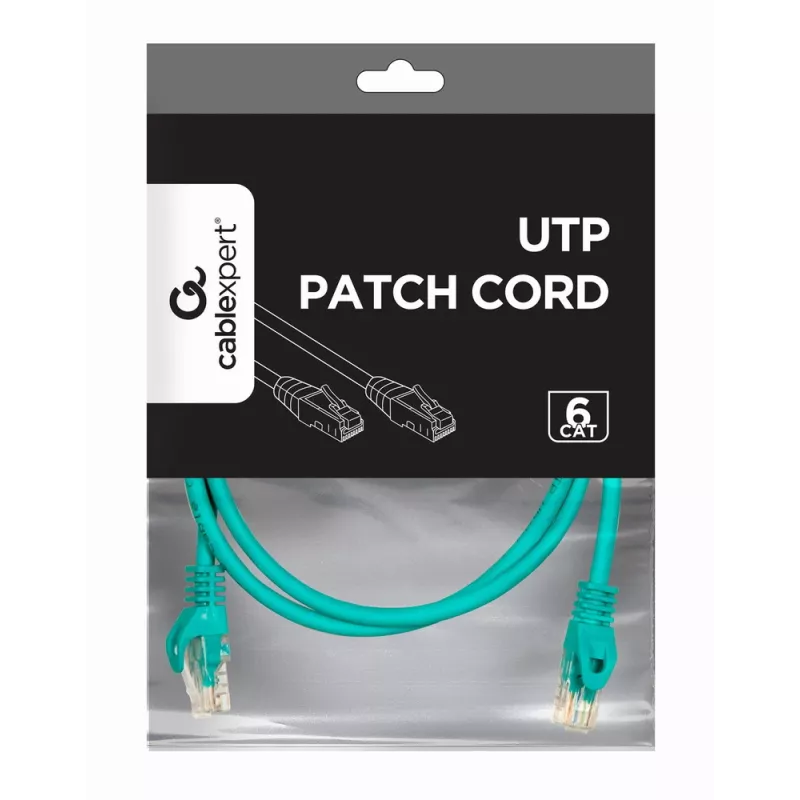 GEMBIRD Patch Kabel - CAT6 - UTP - 1m - Grün