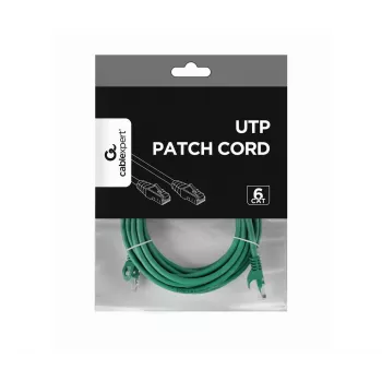 GEMBIRD Patch Kabel - CAT6 - UTP - 5m - Grün
