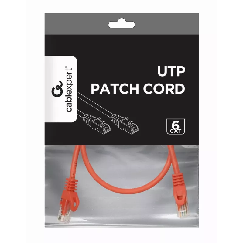 GEMBIRD Patch Kabel - CAT6 - UTP - 50cm - Red