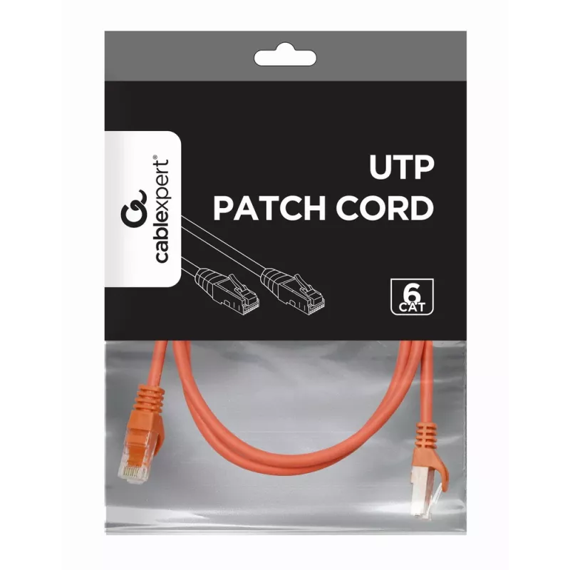 GEMBIRD Patchkabel - CAT6 - UTP - 1 m - rot