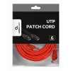 GEMBIRD Patch Kabel - CAT6 - UTP - 5m - Red