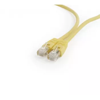 Netzwerkkabel Gembird PP6U-1M RJ-45 Cat6 1m gelb