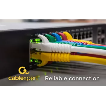 Netzwerkkabel Gembird PP6U-1M RJ-45 Cat6 1m gelb